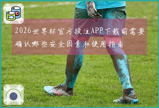 2026世界杯官方投注APP下载前需要确认哪些安全因素和使用指南