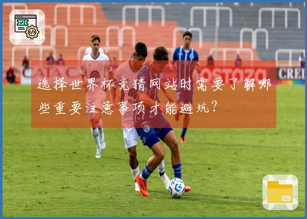 选择世界杯竞猜网站时需要了解哪些重要注意事项才能避坑？